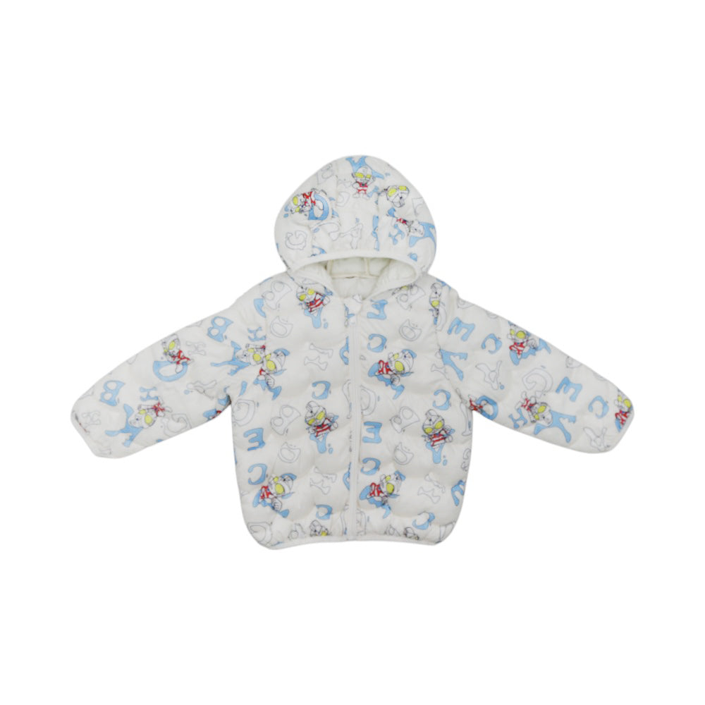 BOYS L/S PUFFER JACKET HOODED MZW-24 6-9M 65