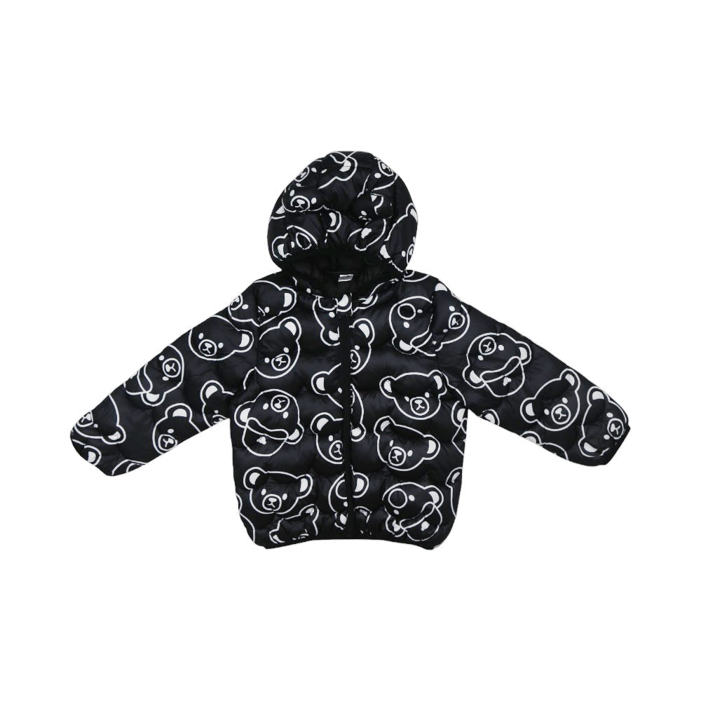 BOYS L/S PUFFER JACKET HOODED MZW-24 18-24M 75