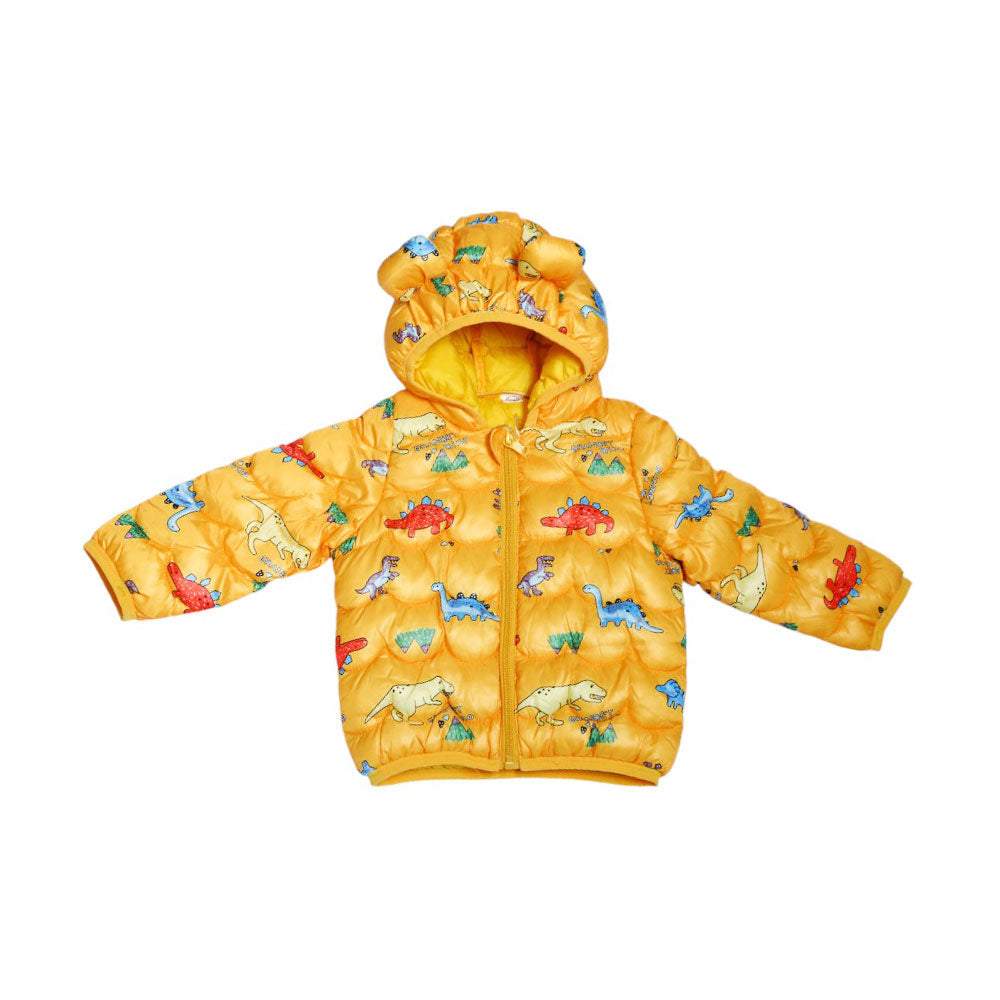 BOYS L/S PUFFER JACKET HOODED MZW-24 3-6M 56
