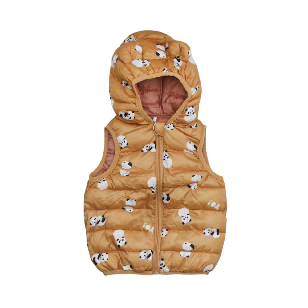 BOYS S/L PUFFER JACKET HOODED MZW-24 3-6M 45