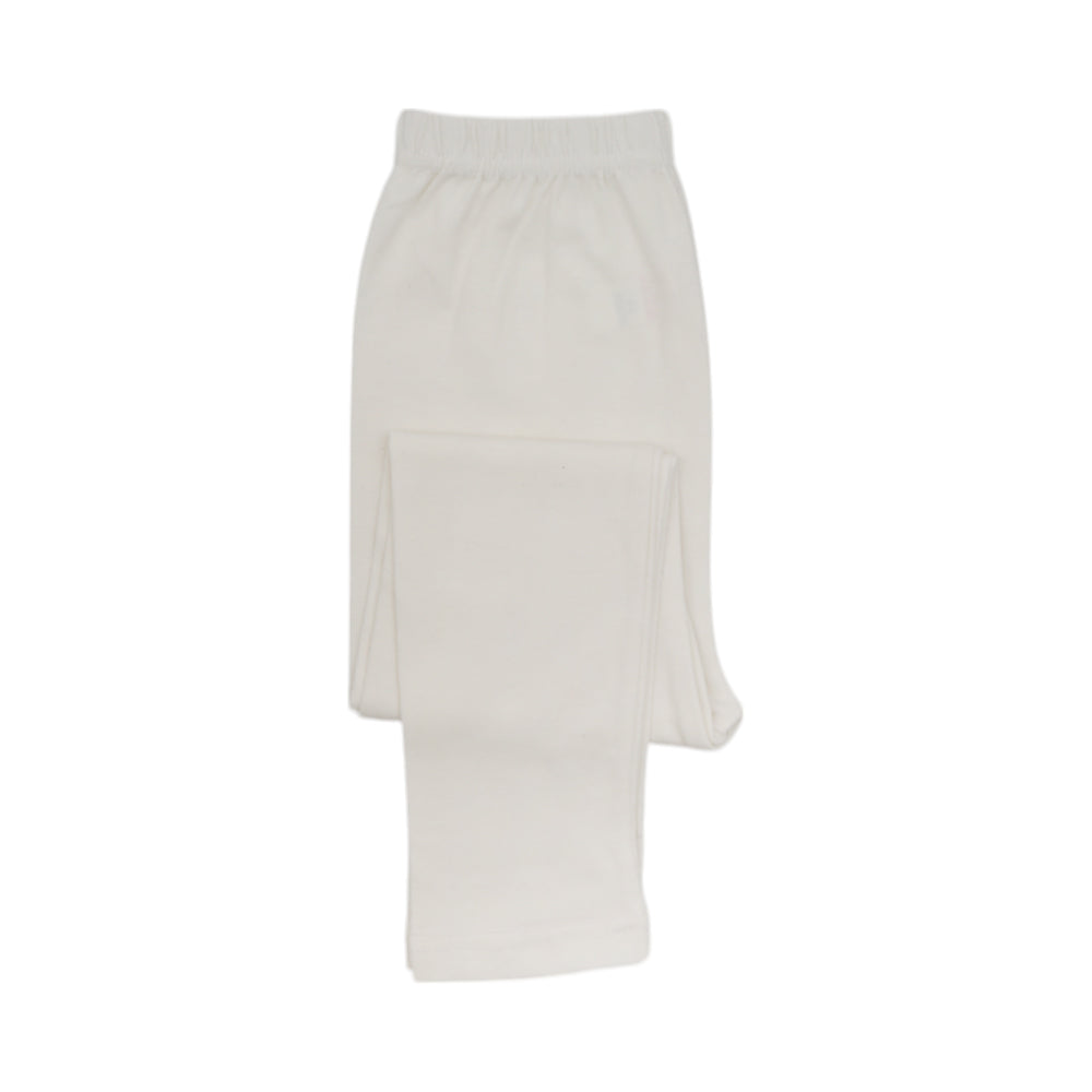 GIRLS TIGHTS PLAIN COL WHITE N&E MZW-24 5-6 YEAR 0495