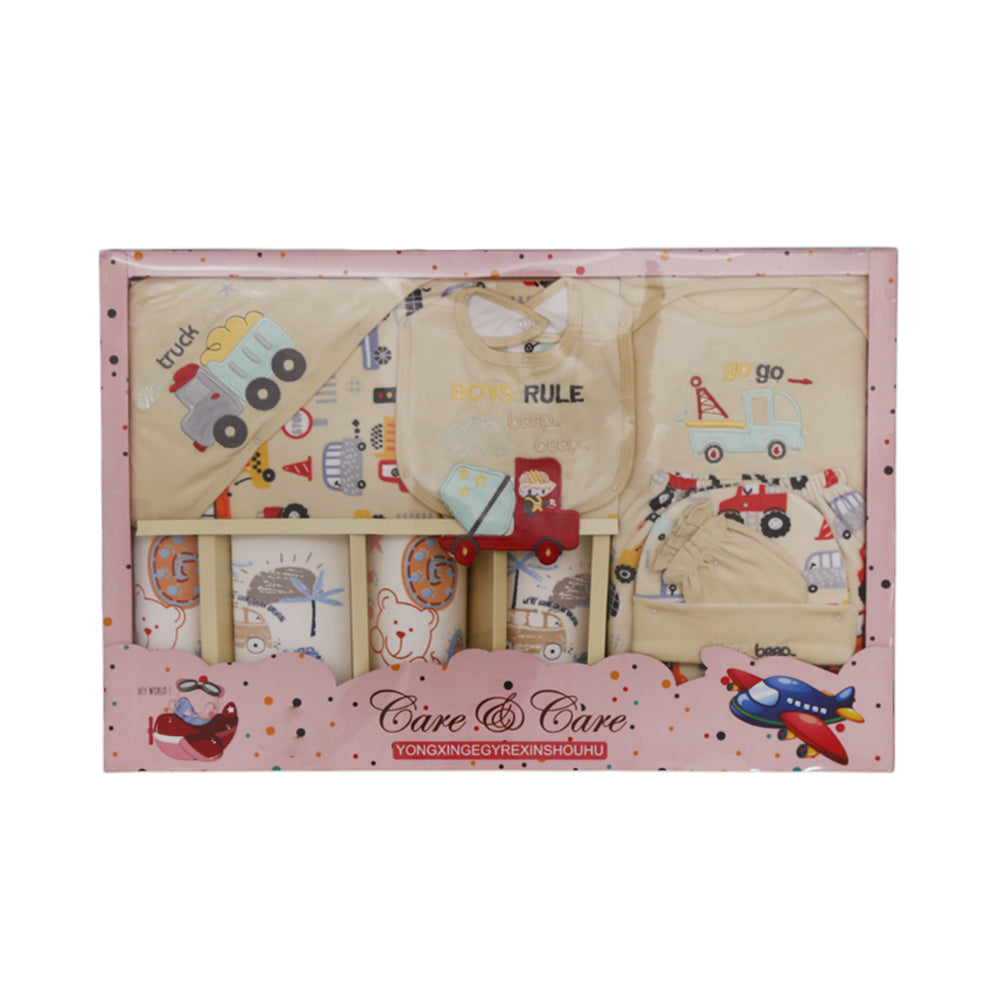 BABY GIFT SET 10PC HELLO CAR LEMON MZW-24 01