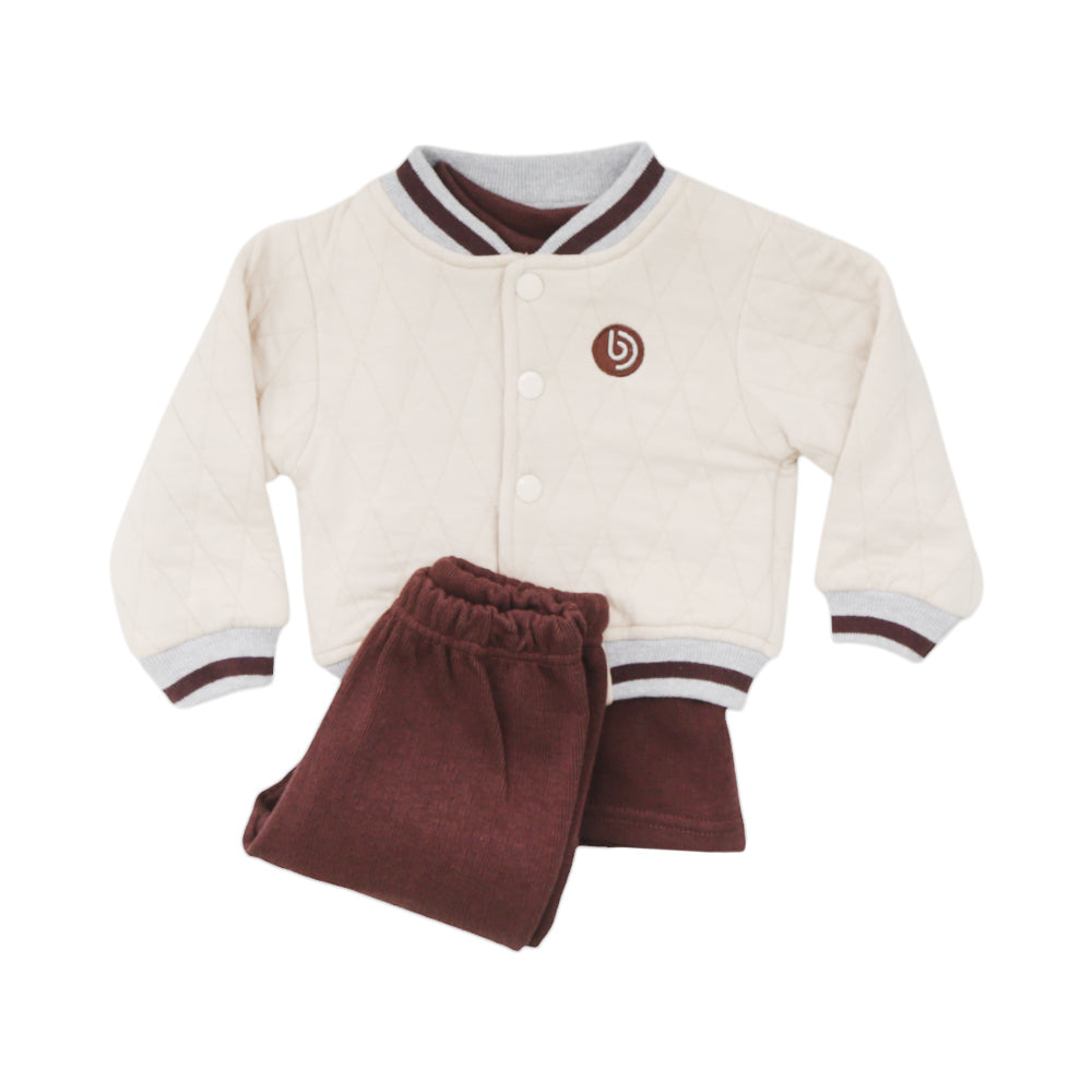 BOYS L/S 3PC PAJAMA SUIT MZW-24 18-24M 836