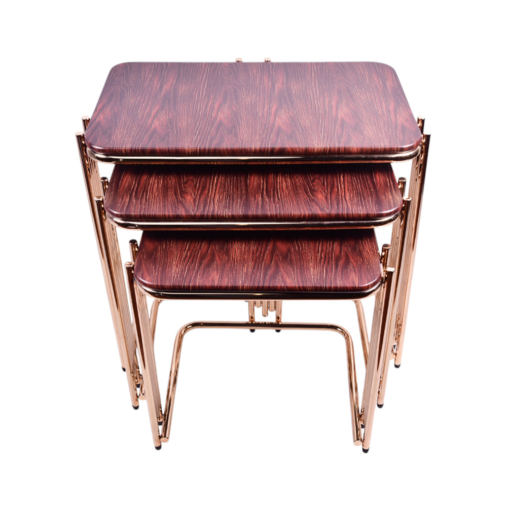 TABLE DELUXE GOLDEN TIGER 3 PCS SET