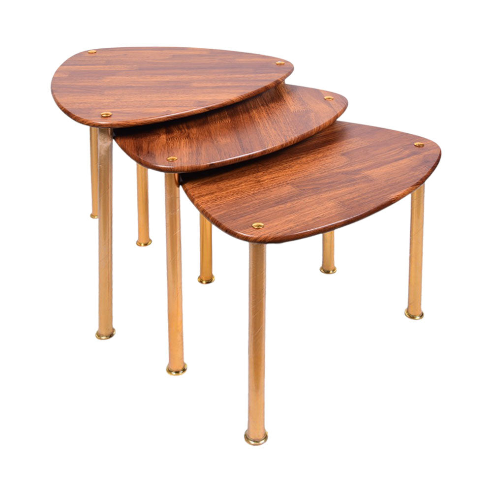 TABLE SET 3PC MAASA GOLDEN 040