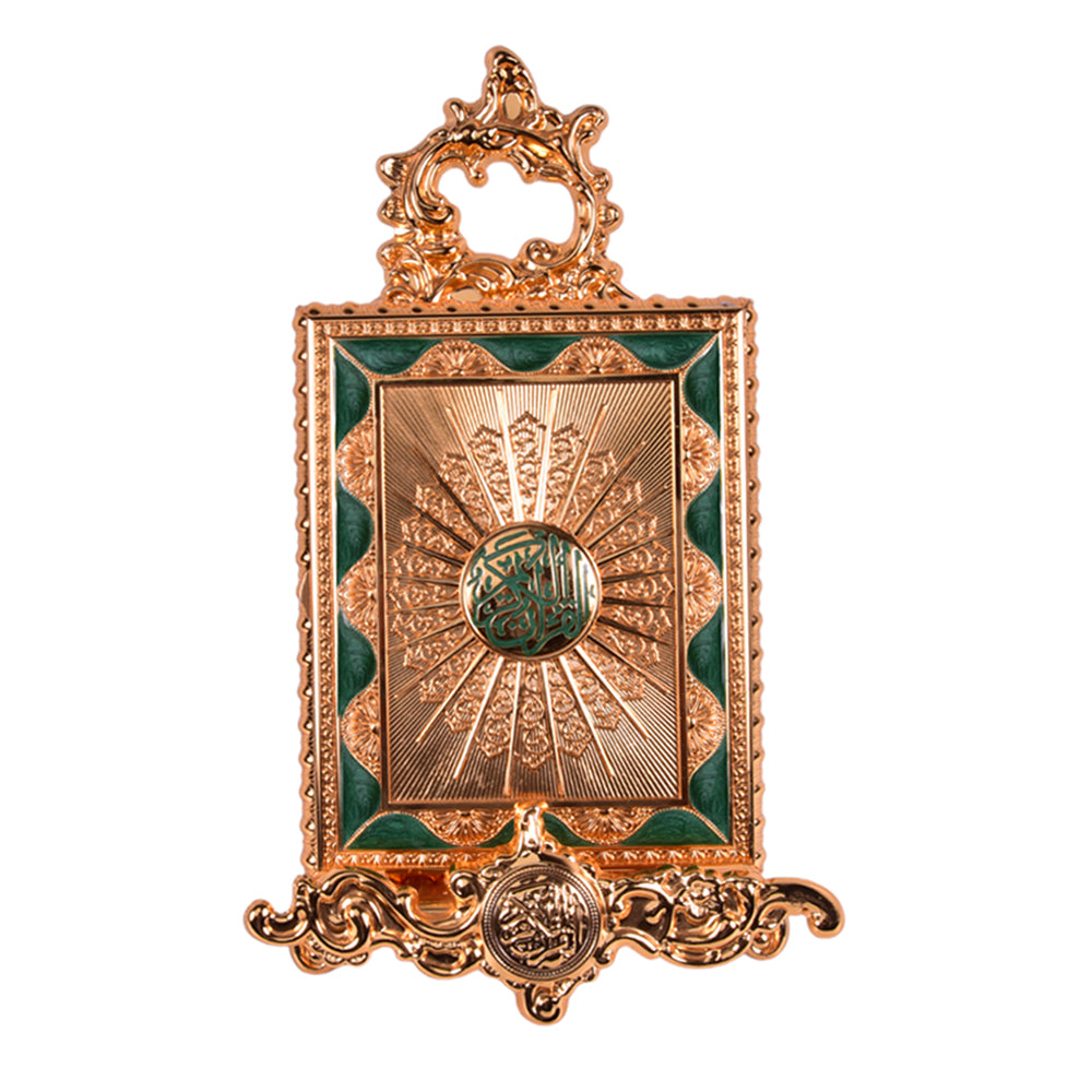 QURAN BOX MEDIUM GREEN AMG-JB-392ME