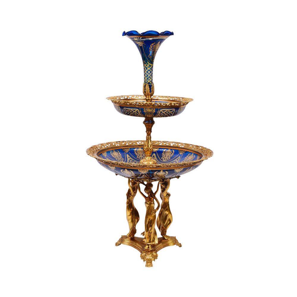 DISH CRYSTAL BRASS E9-P5023-1 JSC20-C201-1