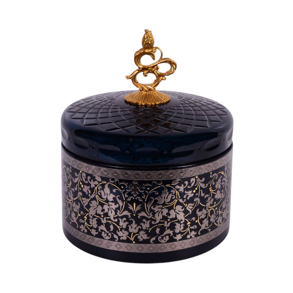 BOWL CANDY CRYSTAL BRASS FK7-J2076-1 PCT204-2