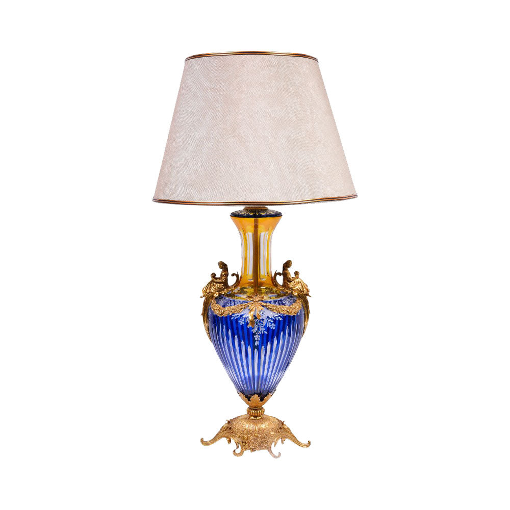 LAMP CRYSTAL BRASS E7-L1112-1-W JC209-712