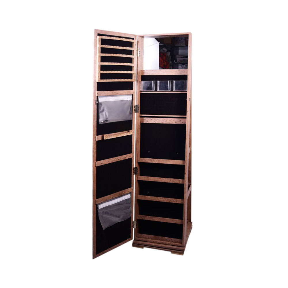 DRESSING MIRROR W JEWELLERY CABINET IR QH-7021B 216-283