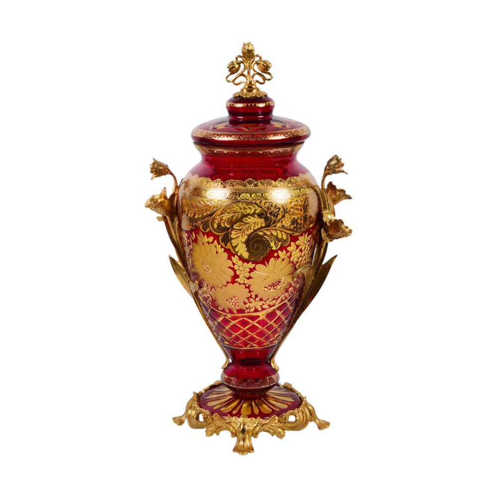 BOWL CANDY CRYSTAL BRASS IR M3-307601 EAC-144A1-C59