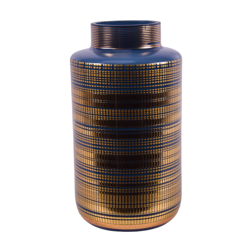 VASE CRYSTAL BRASS IR MS-A039 JS341-556-1