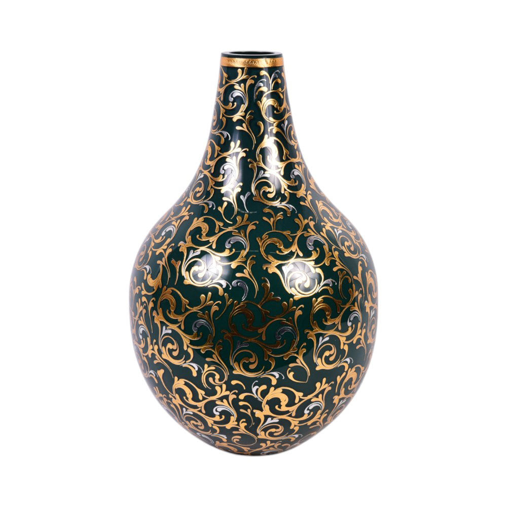 VASE CRYSTAL BRASS IR MS-A051 JSLT032-539-2