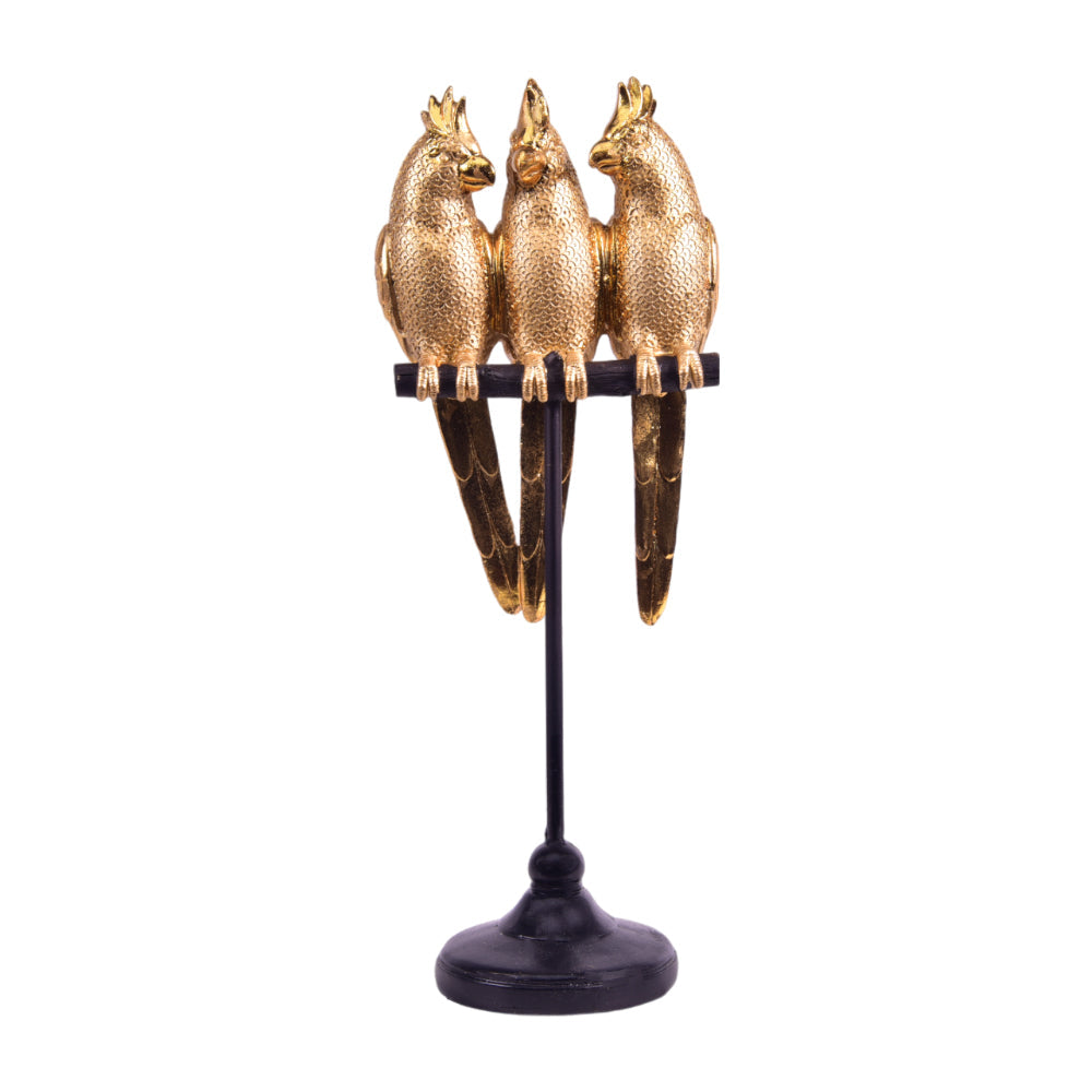 PARROT STATUE 3PCS XL200710