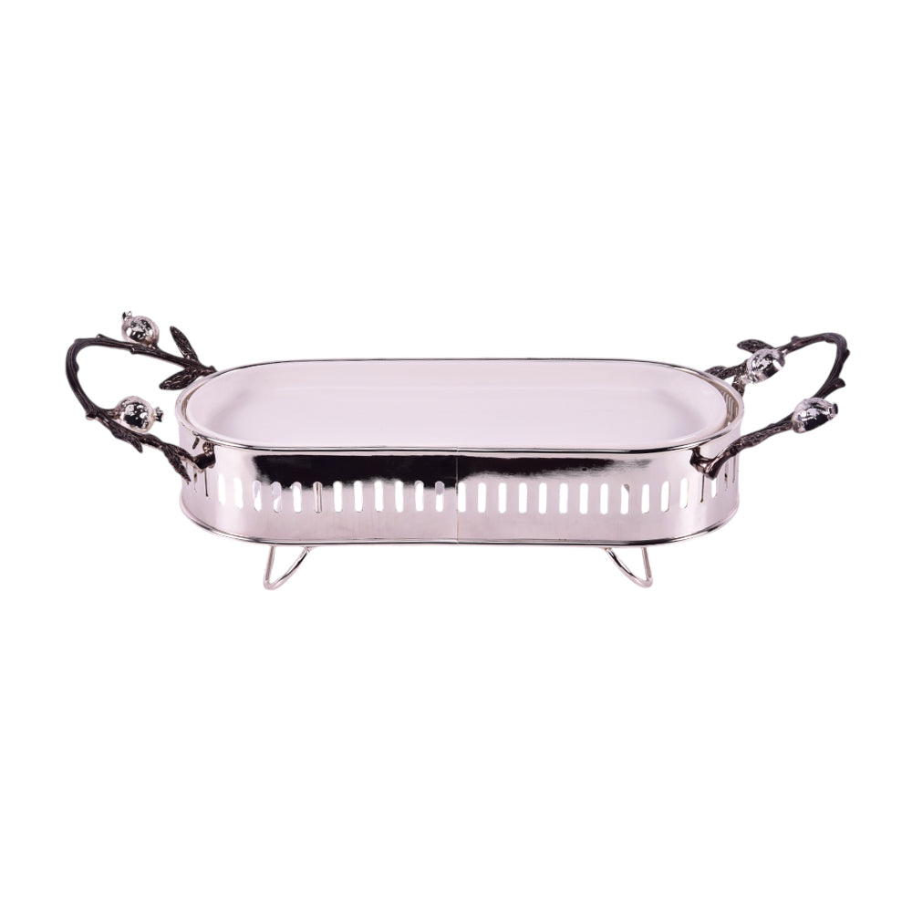 DISH SERVING ORCHID WB-1180