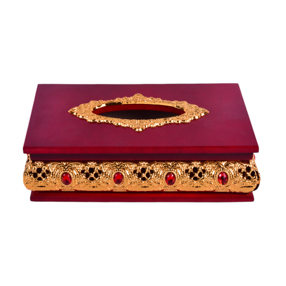 TISSUE BOX WOODEN 1003