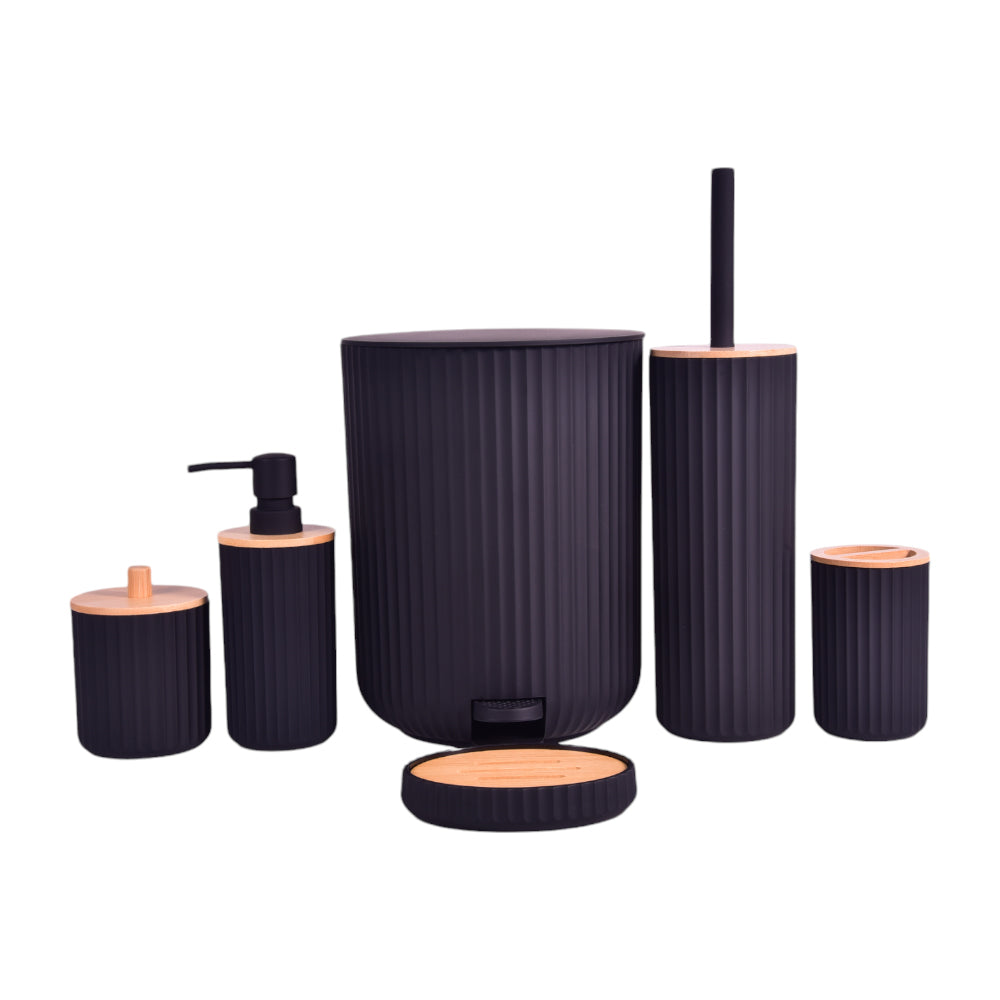 BATHROOM SET 6PC ACRYLIC IR KL9231-B