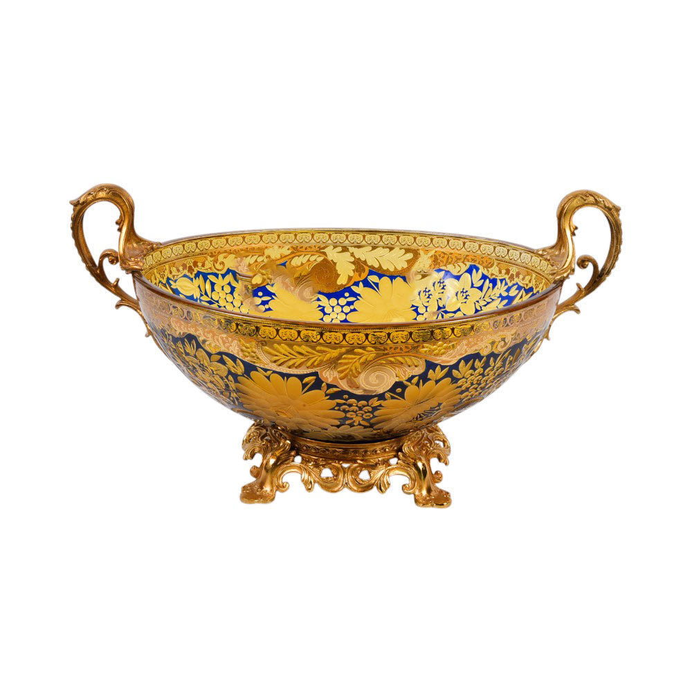 BOWL CRYSTAL BRASS IR H-B16-3014 EAC-144A1-C58