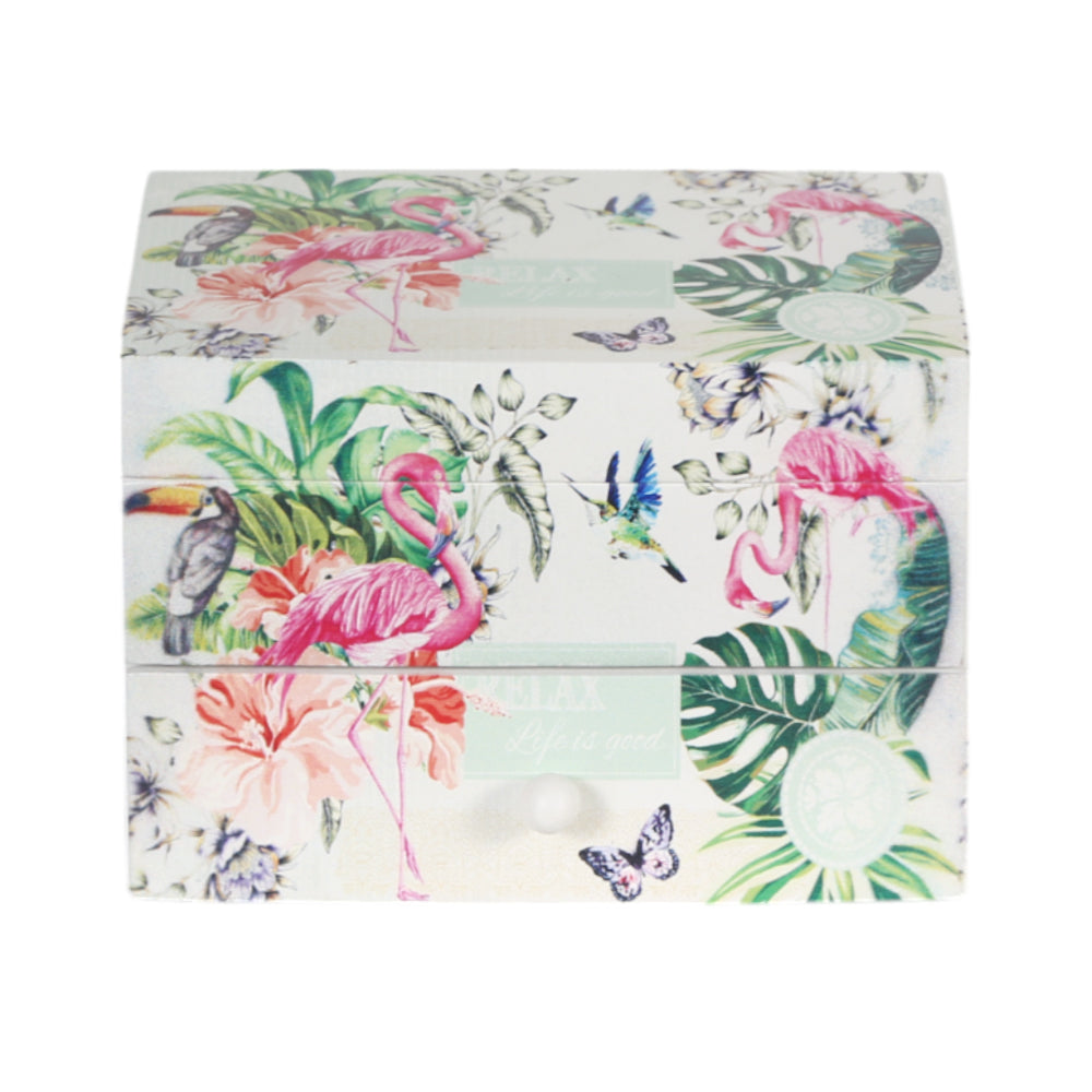 JEWELLERY BOX WOODEN ML18814B