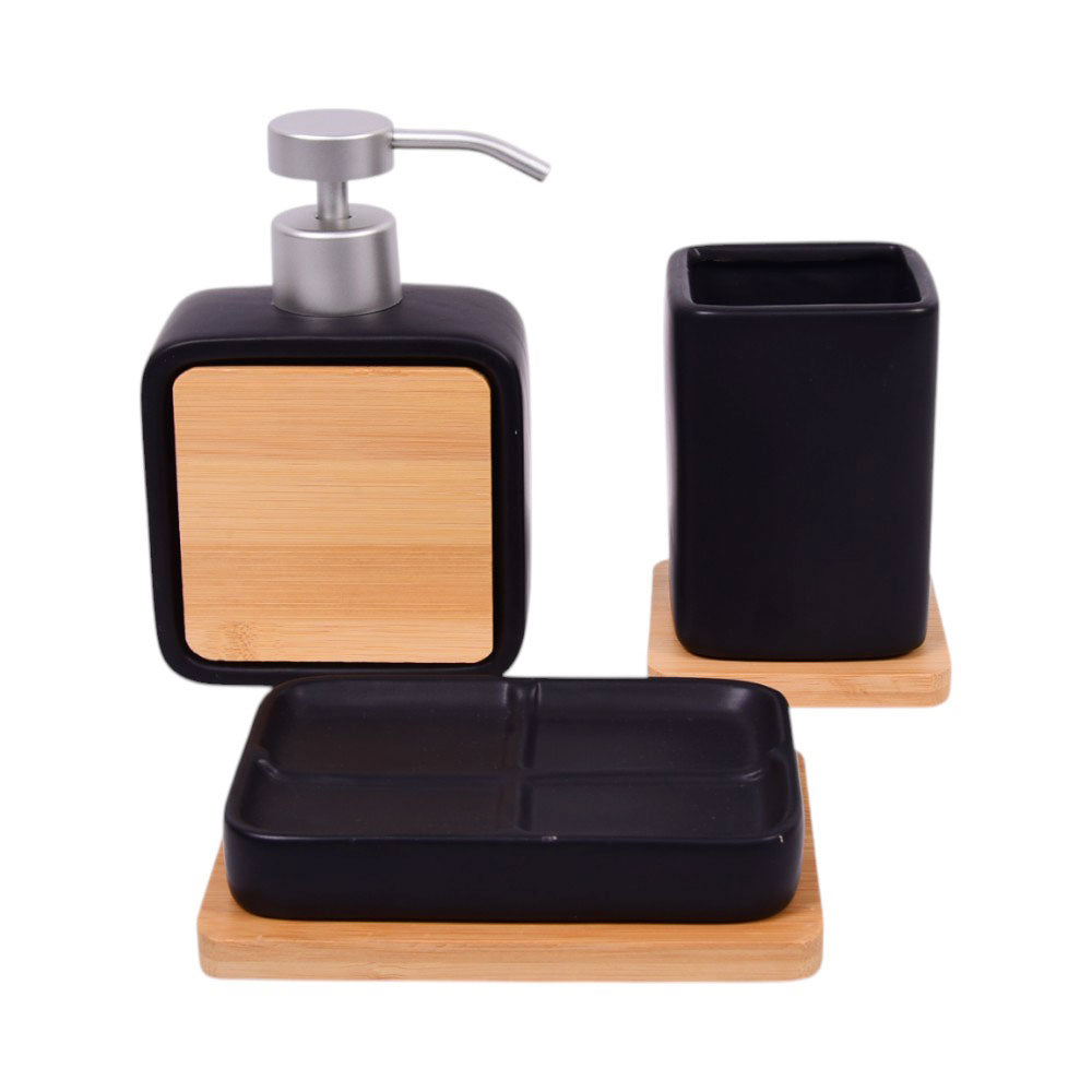 BATHROOM SET CERAMIC 3PC 23927-1