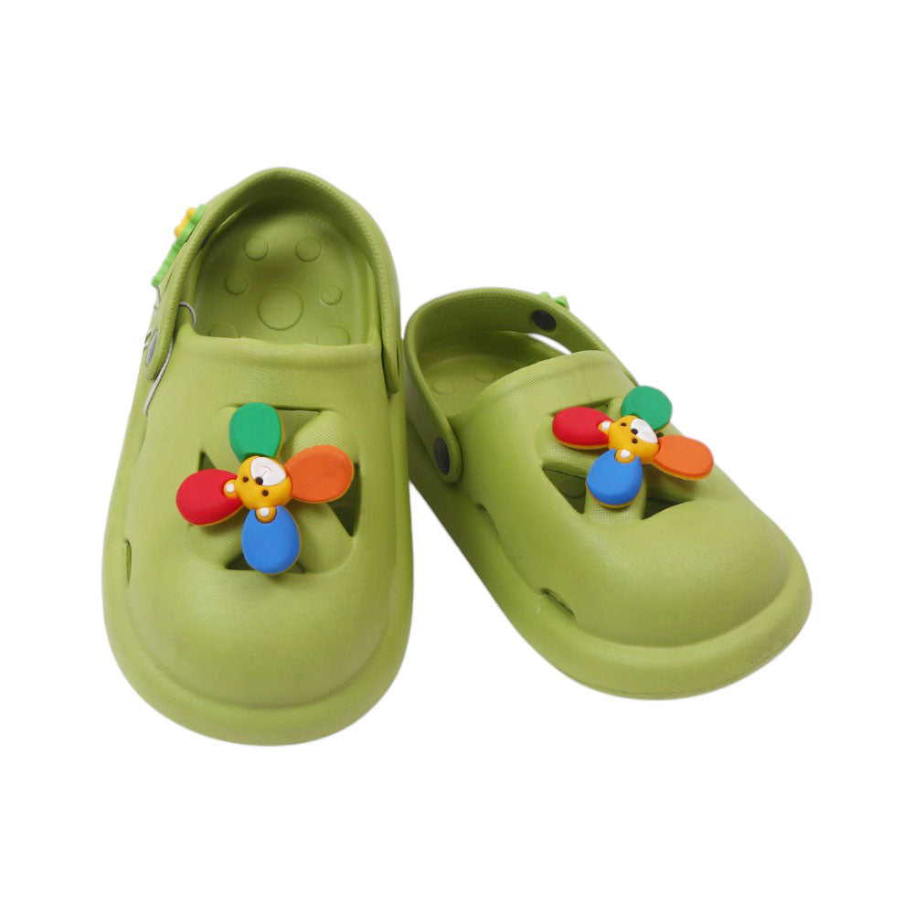 GIRLS CROCKS 22-27 GREEN IR 230-2