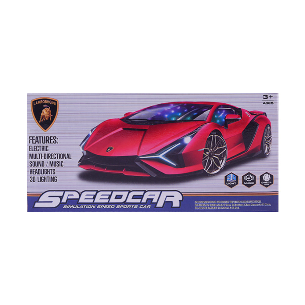 6969-33 MUSICAL LAMBORGHINI CAR