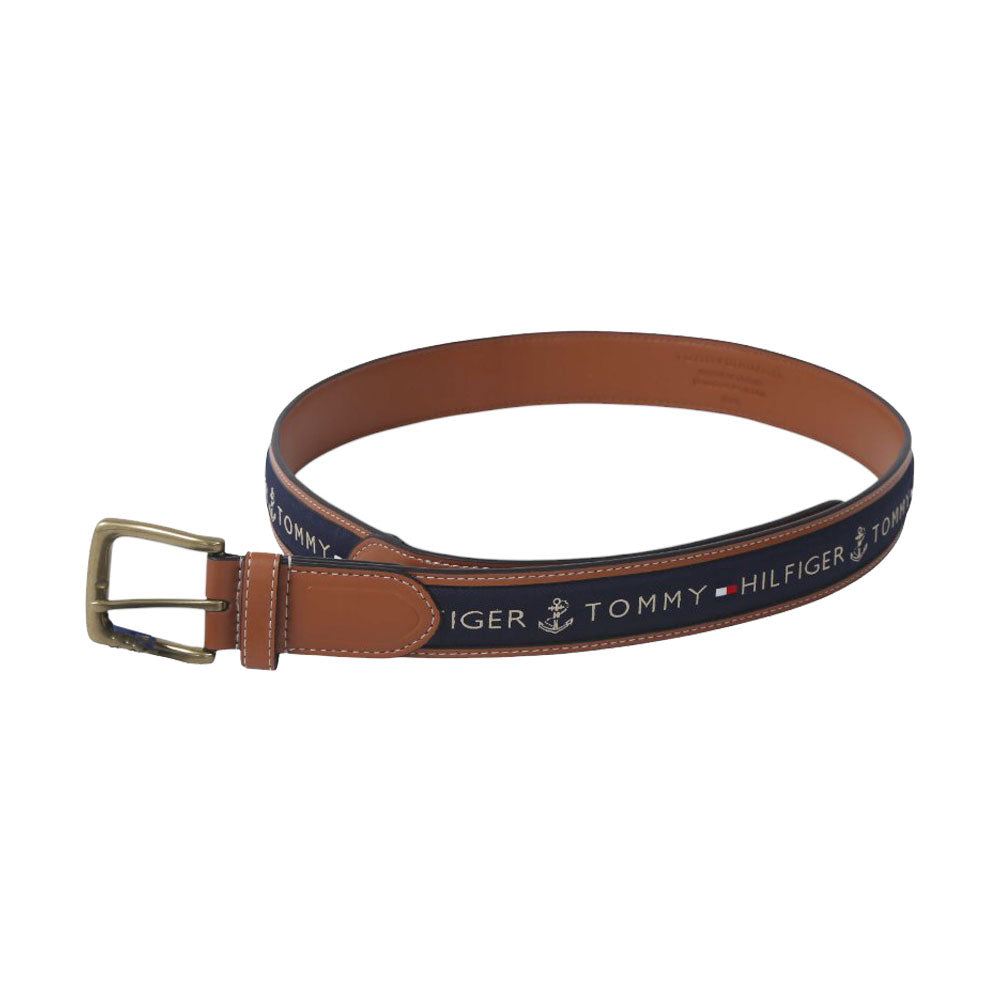 TH MEN BELT 11TL02X032-400 38 NVY