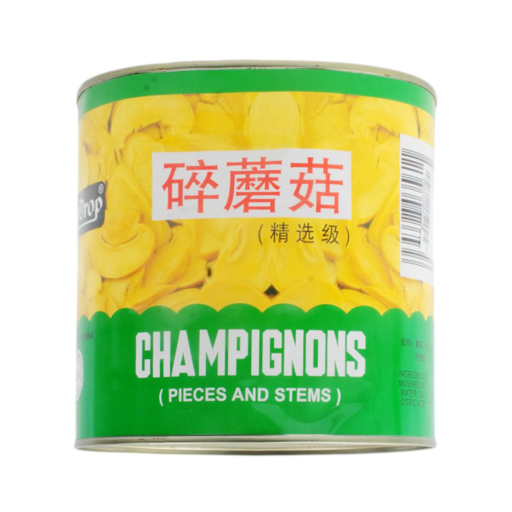 DEW DROP MUSHROOMS PIECES AND STEMS TIN 2100 GM