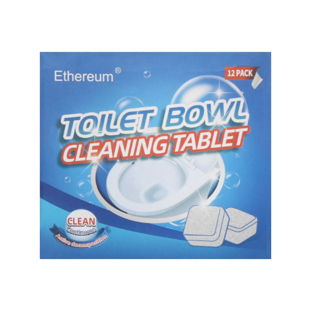ETHEREUM TOILET BOWL CLEANING TABLET 12PC PACK IR