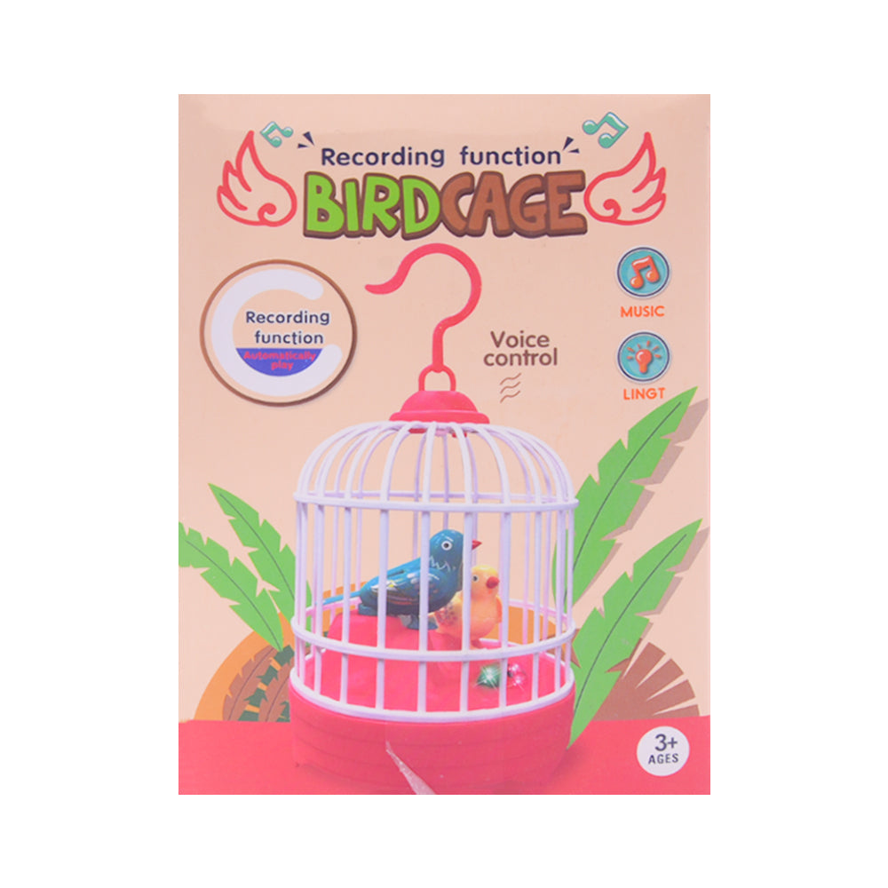 017B MUSICAL BIRD IN CAGE A.I