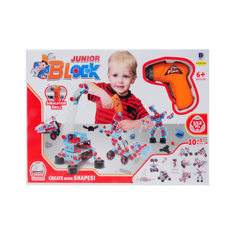 661-302 DIY ASSEMBLY BLOCKS 552PCS
