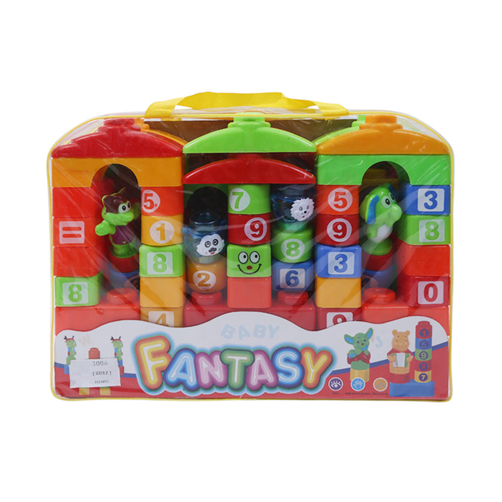 3006 BLOCK SET 75PCS IN PVC BAG A.I