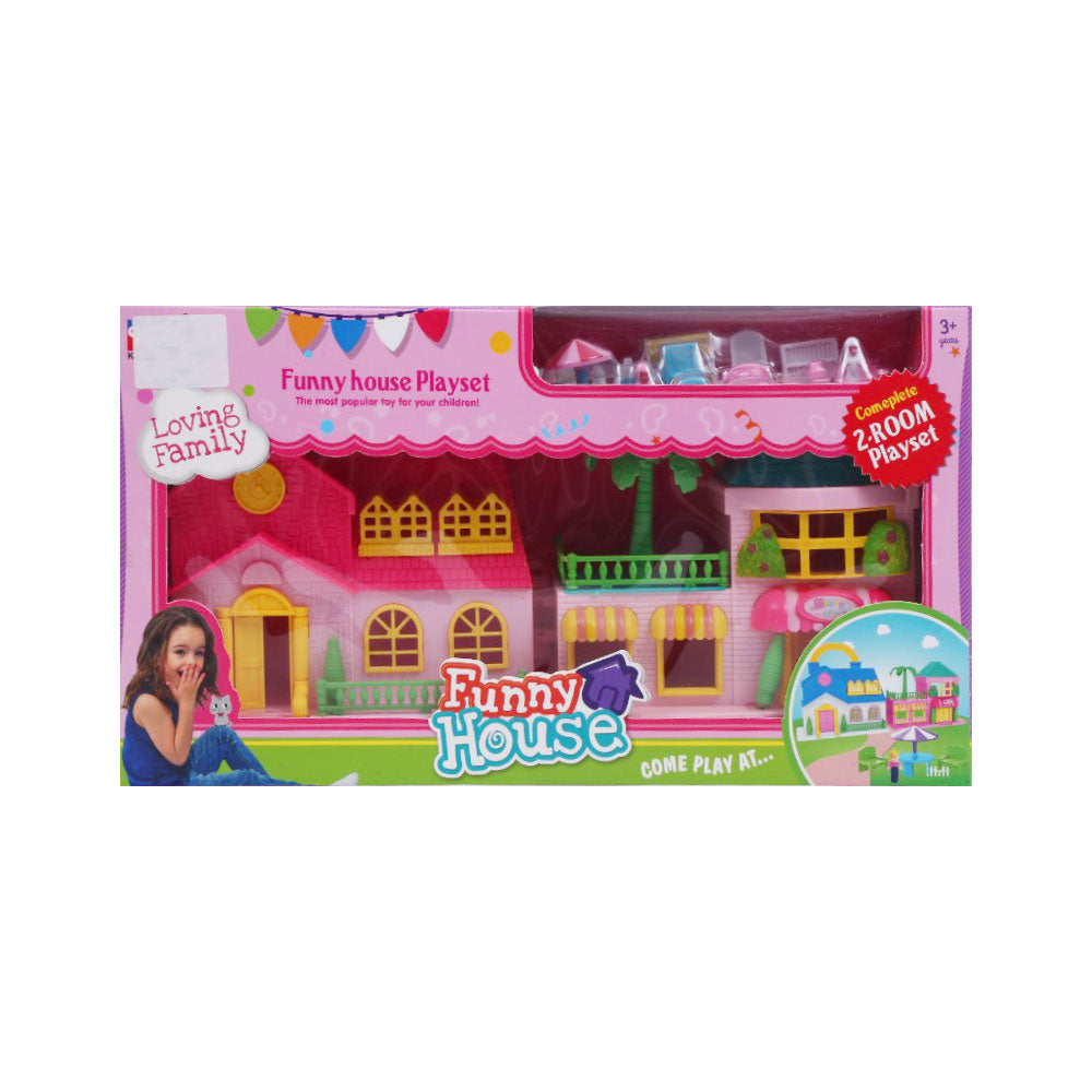 L5748E-1D DOLL HOUSE W-FURNITURE A.I