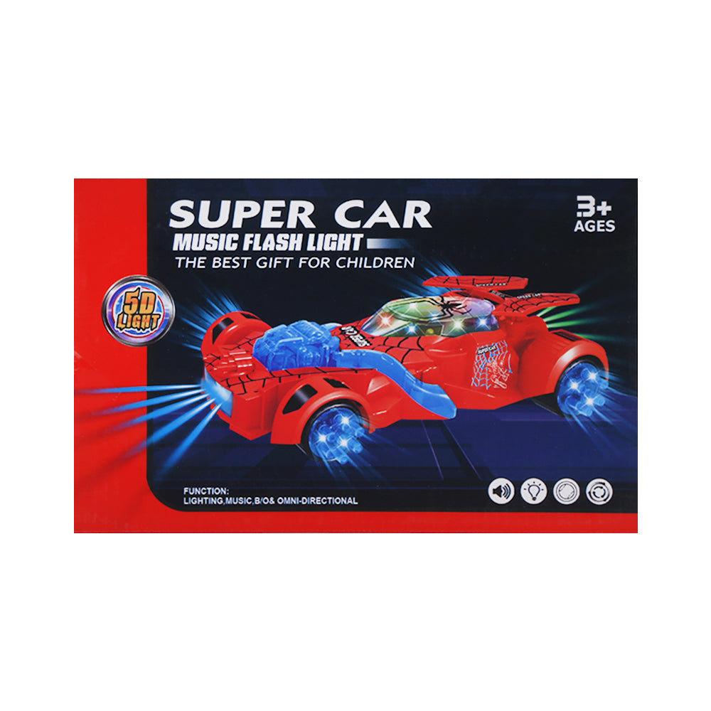 ZX298 MUSICAL SPIDERMAN CAR A.I