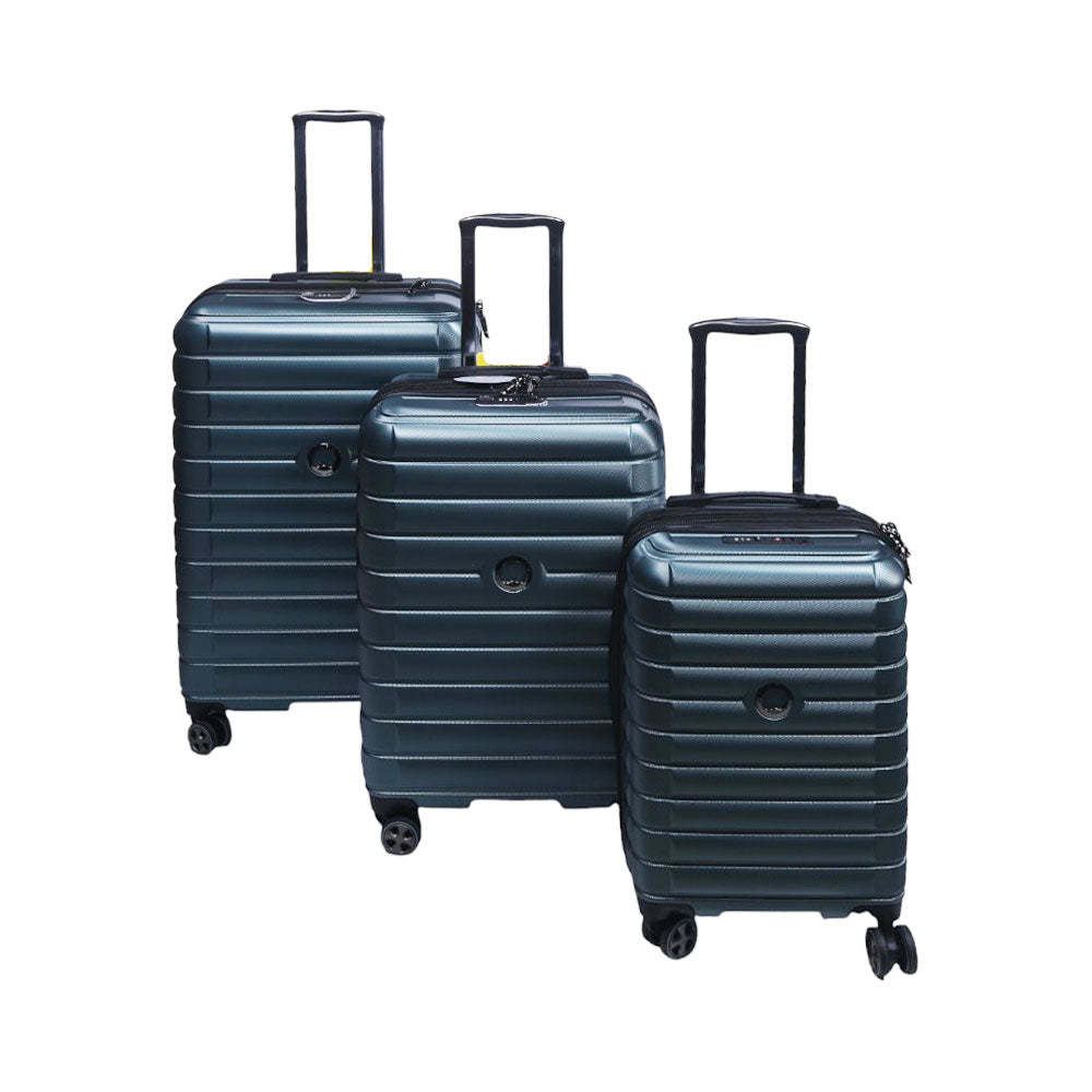 DELSEY TROLLEY CASE SHADOW GREEN 24INCH