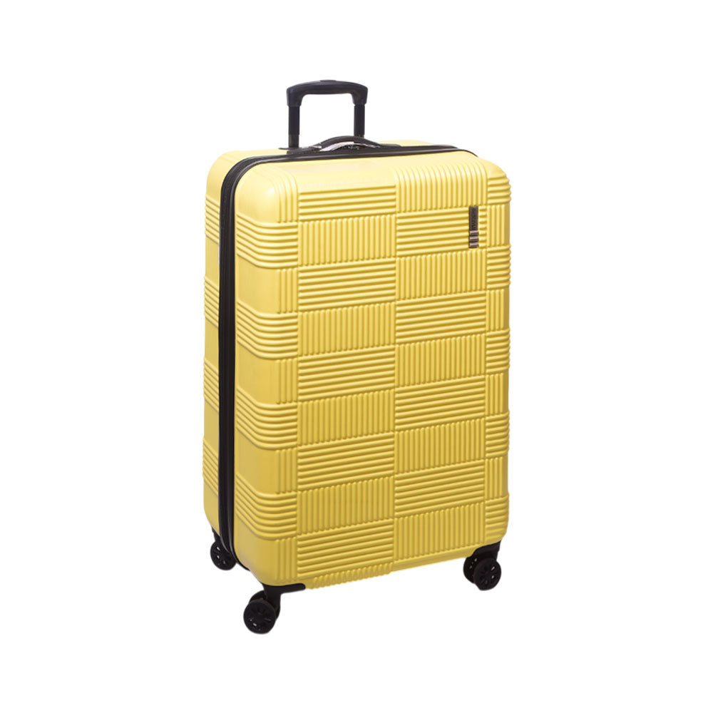 AMERICAN TOURISTER CHECKRED TROLLEY CASE 28INCH YELLOW