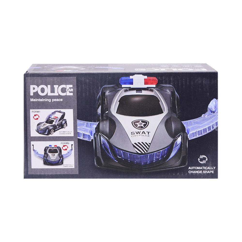 HC037 MUSICAL BUMP N GO POLICE CAR A.I