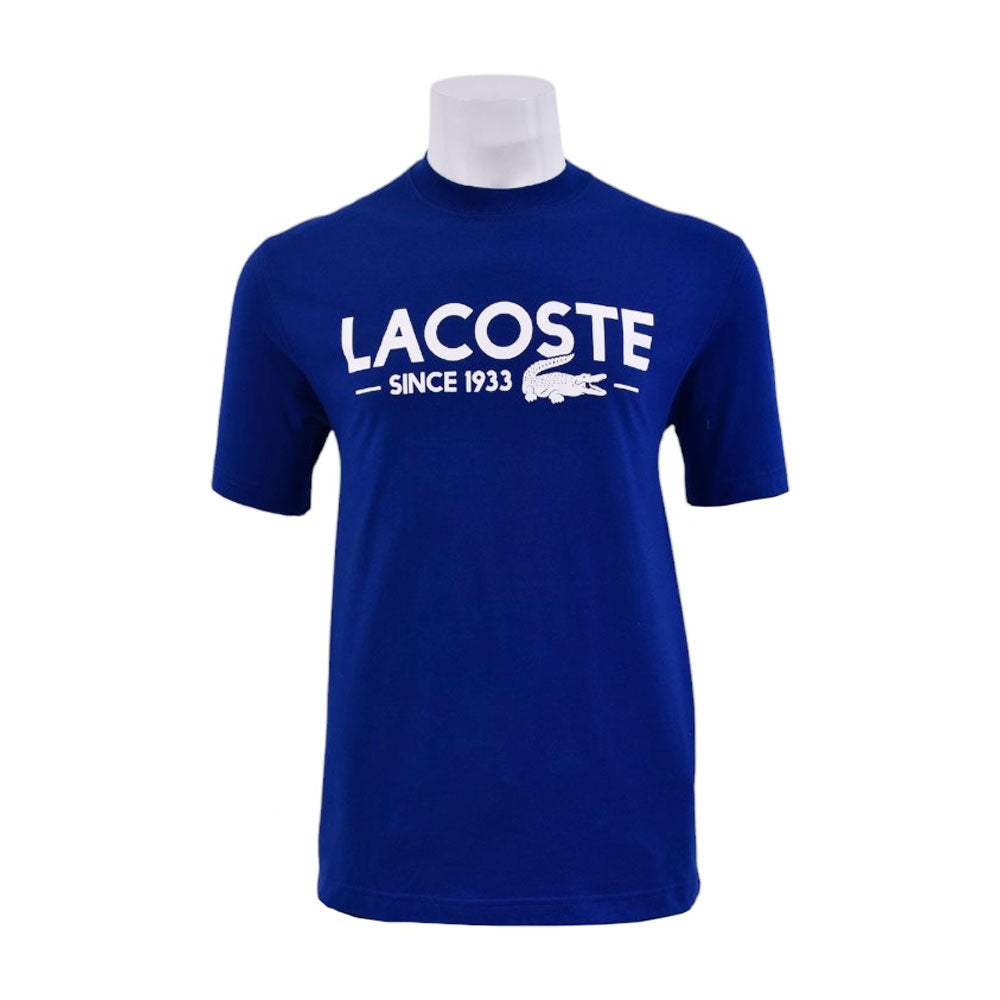 LAC MEN S/S R.NECK SHIRT TH6541HBM BLU S (IRS)