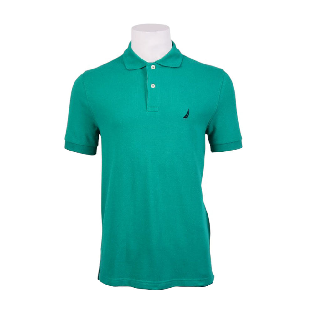 NAUTICA MEN S/S POLO SHIRT KR8100 GRN M (IRS)