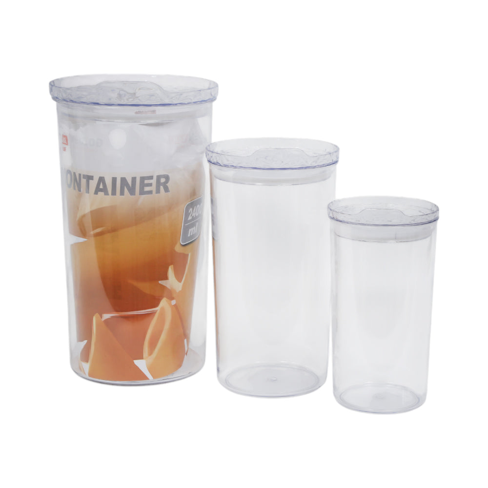 JAR SET 3PC ACRYLIC IR 50960-80