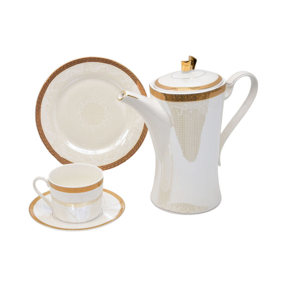 TEA SET 24PC BONE CHINA HP-02 KC