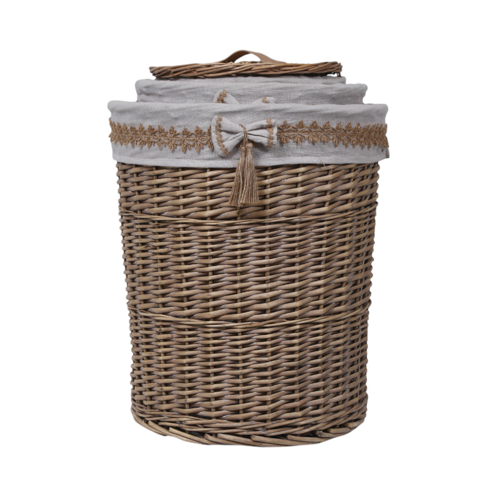LAUNDRY BASKET 3PC SET IR LB9486Y