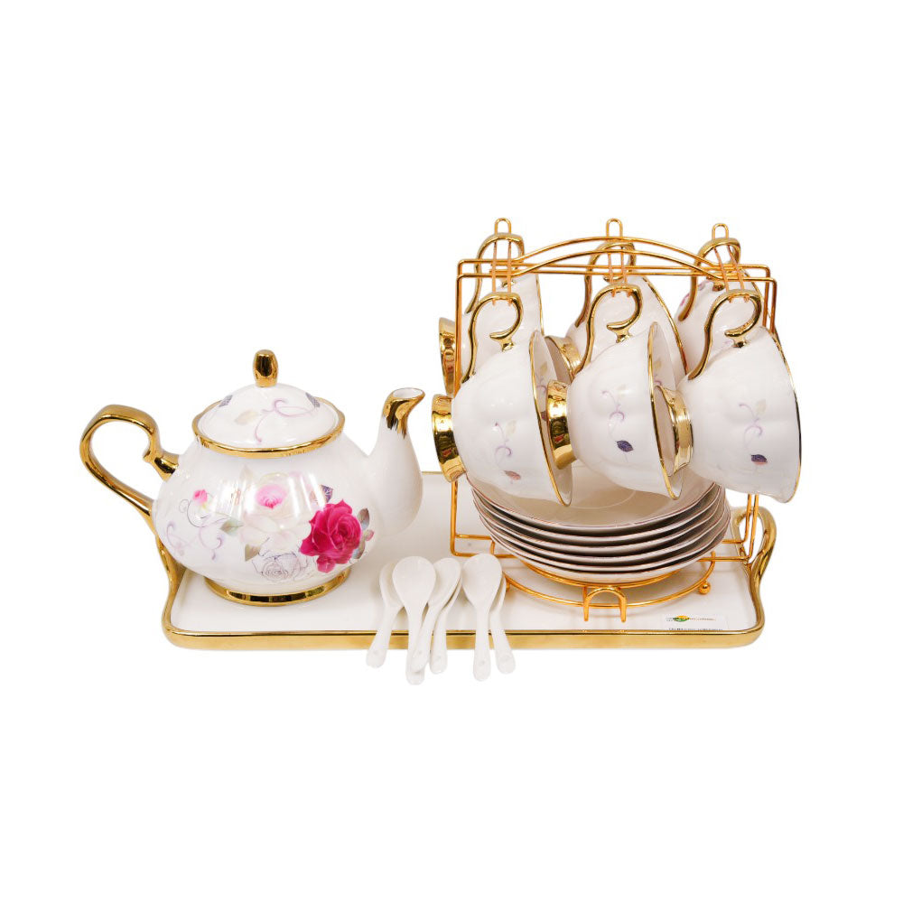 COFFEE SET 14PC CERAMIC 240 AE