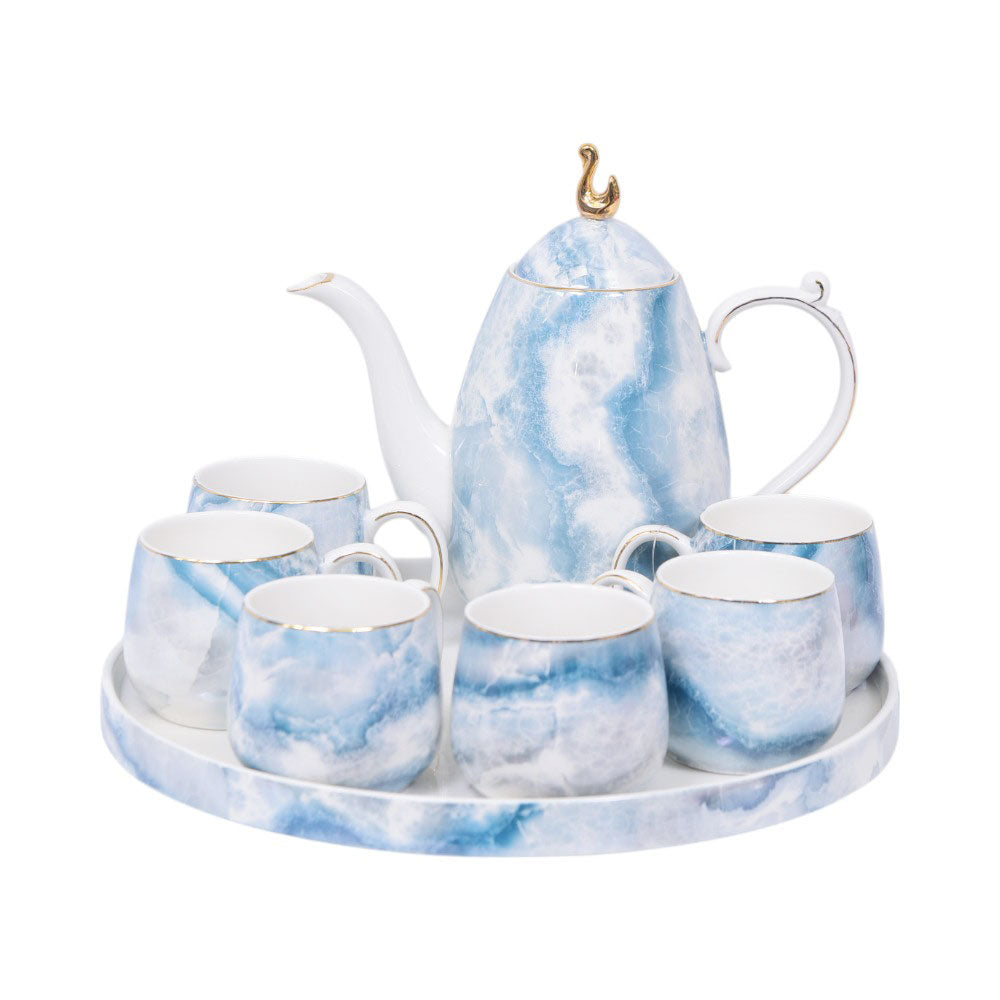 COFFEE SET 9PC CERAMIC 1280-1 HFE