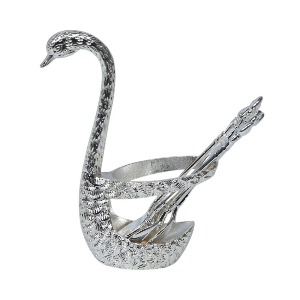 SPOON SET 7PC SWAN SIVER IR K172-173