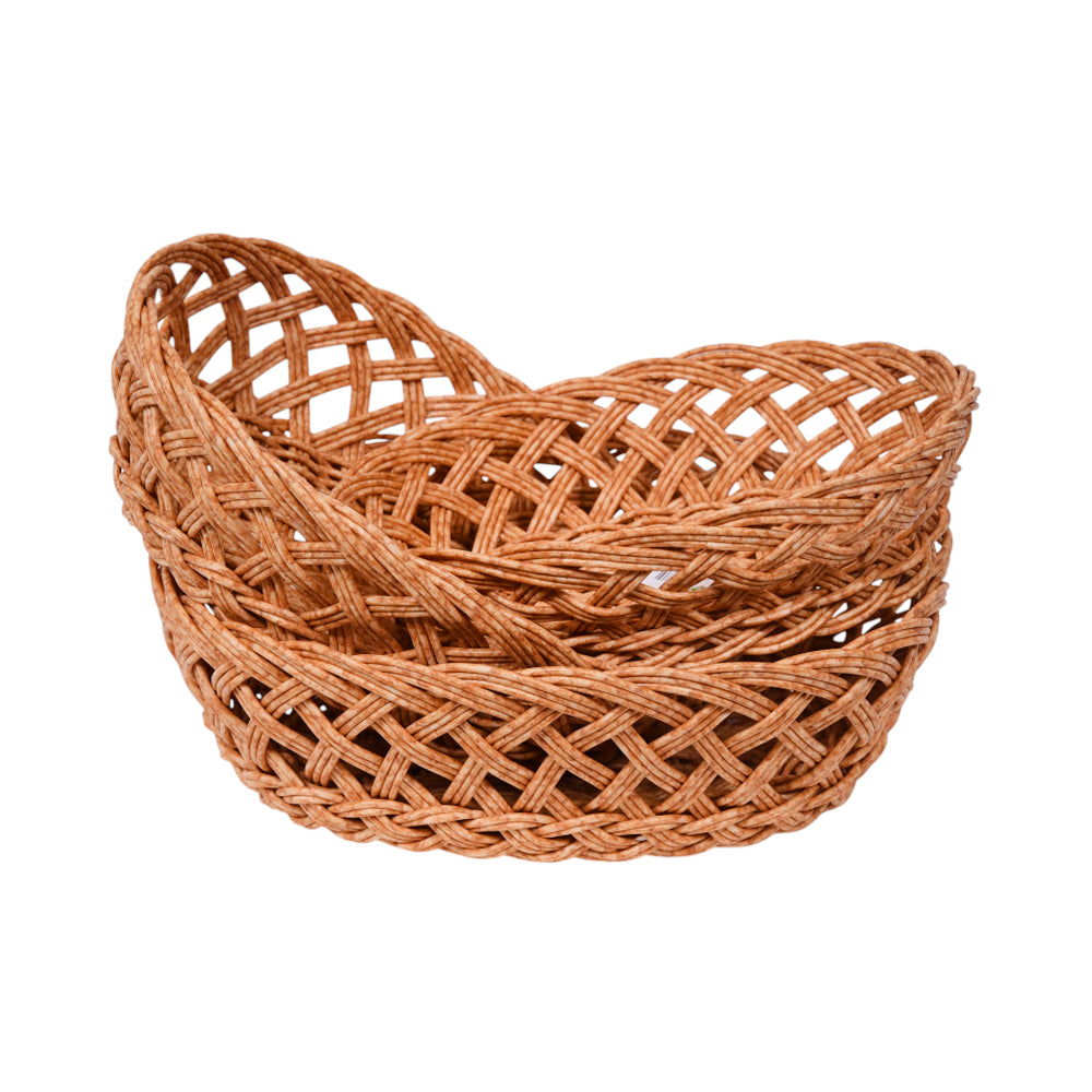 BREAD BASKET SET 3PC IR 981-54