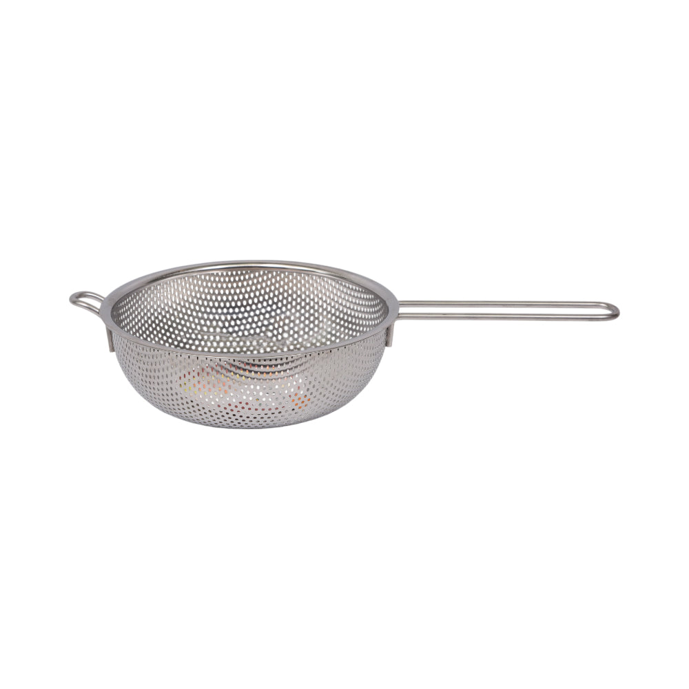 STRAINER BASKET STEEL WITH LONG HANDLE IR 19.5 CM 30-31