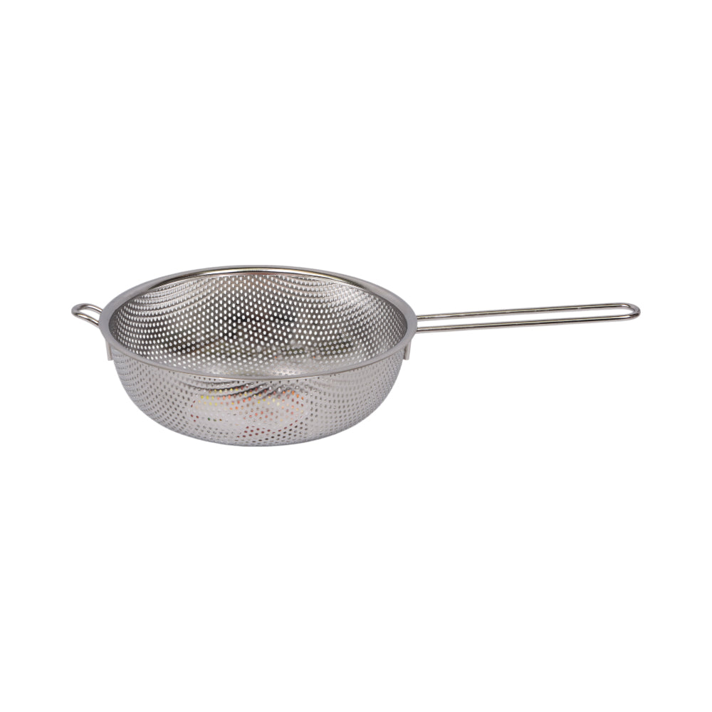 STRAINER BASKET STEEL WITH LONG HANDLE IR 22.5 CM 32-33