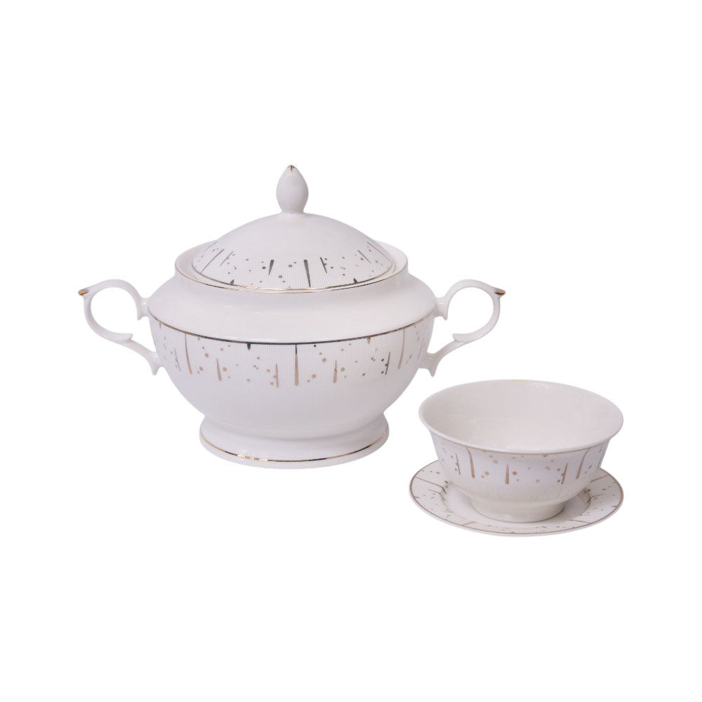 SOUP SET 21PC ROYAL BISTRO IR YS23042