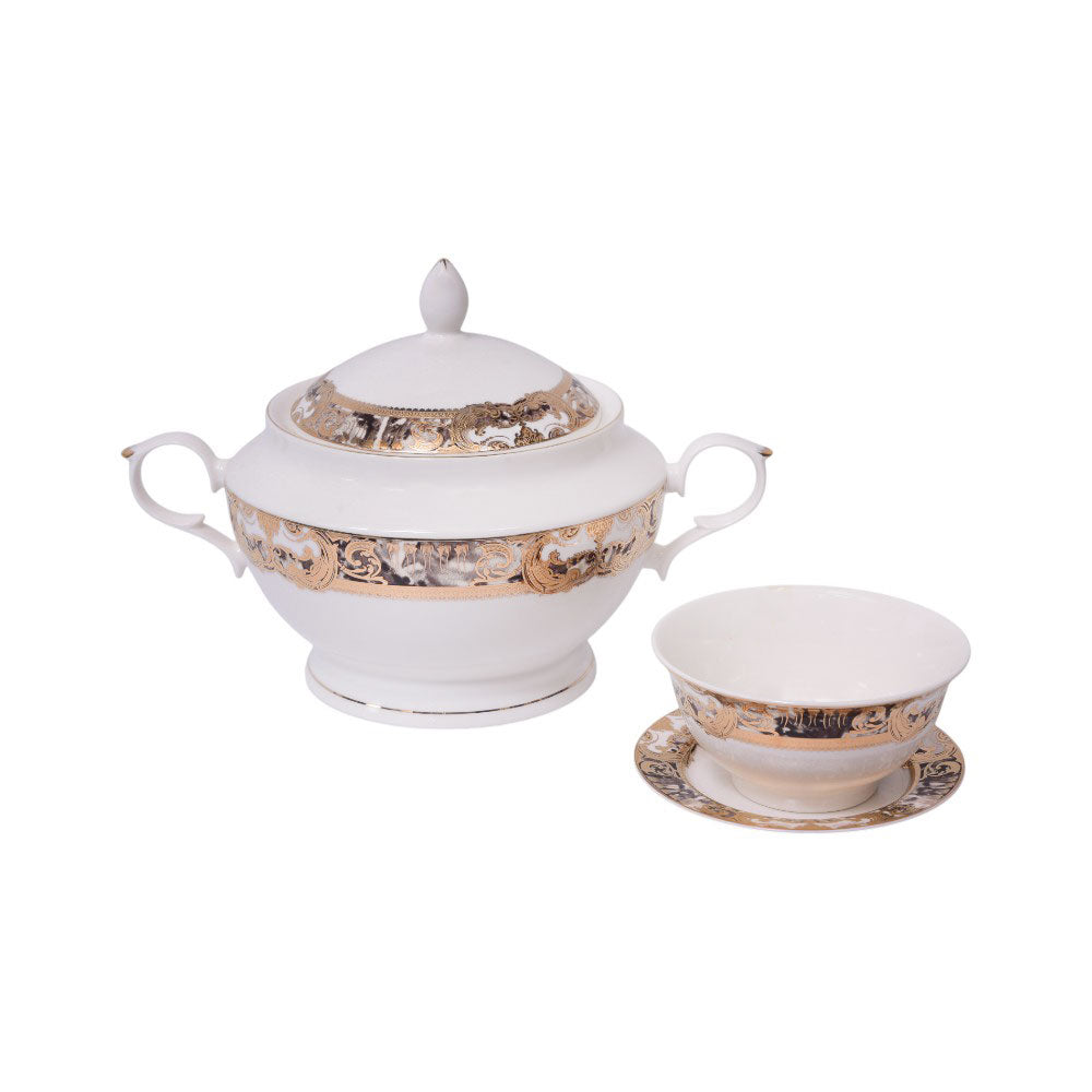 SOUP SET 21PC ROYAL BISTRO IR YS24037
